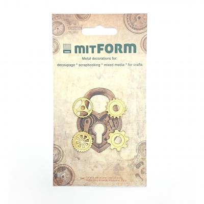 Mitform Metal Embellishments - Gear 20